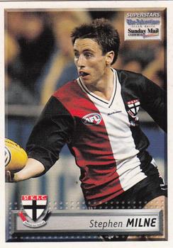 2003 Select The Advertiser-Sunday Mail AFL #86 Stephen Milne Front